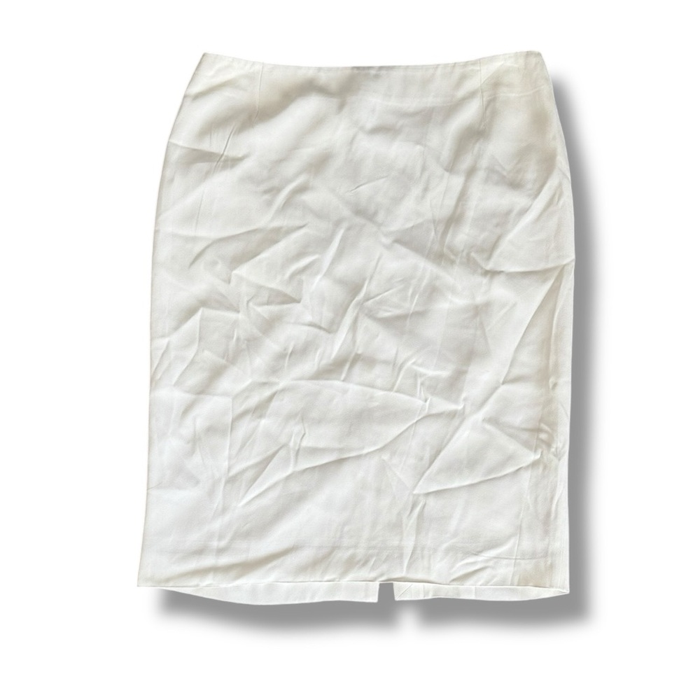Alexander McQeen Ivory‎ Pencil Skirt
